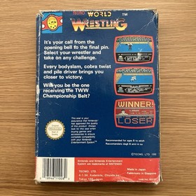Tecmo World Wrestling Nintendo NES