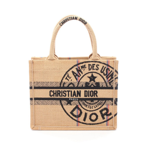 Christian Dior BOOK TOTE Tote Bag Black #RCB11036