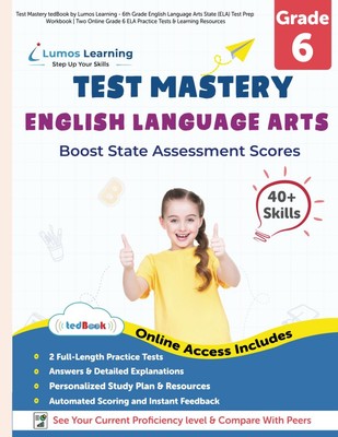 Test Mastery tedBook by Lumos Learning - 6th Grade English Language Arts Sta...
