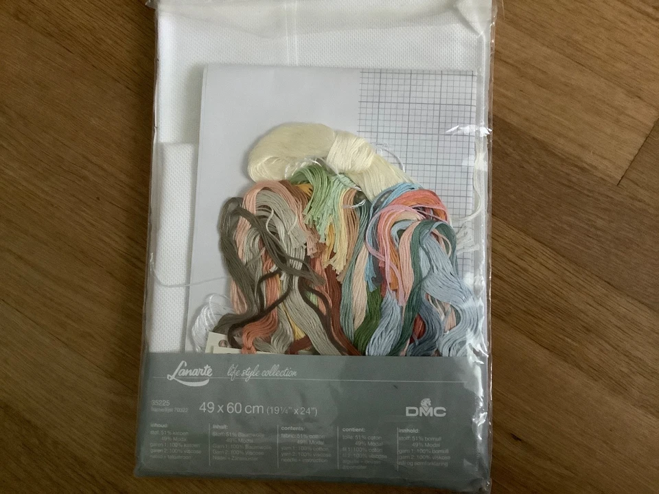 Lanarte Willem Haenraets 19 1/4” x 24” Kit Punto de Cruz Niña con Caballo 35225 NUEVO Foto 3 de 4