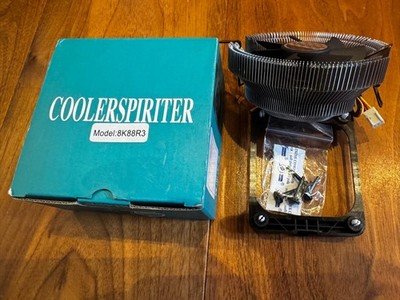 intel CPU Kühler 478 Kühlkörper / Kühlersprinter / Nagelneu / Karton