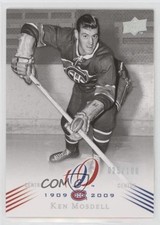 2008 Montreal Canadiens Centennial Set Parallel 100 25/100 Ken Mosdell #54 0ae