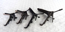 LOT OF 4 BLACK SURGICAL VAGINAL SPECULUM