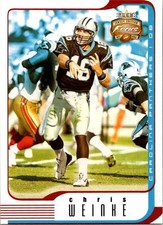 2002 Fleer Focus Jersey Edition #79 Chris Weinke