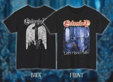 Camiseta Entombed Left Hand Path Clásica Algodón Pesado Unisex Banda Death Metal
