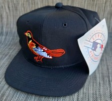 NWT DEADSTOCK 80s 90s BALTIMORE ORIOLES Outdoor Cap OC MLB Snapback Hat VTG NOS