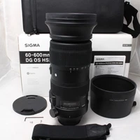 Sigma Sports 60-600mm f4.5-6.3 DG OS HSM Lens Canon EF Moun from Japan #5342