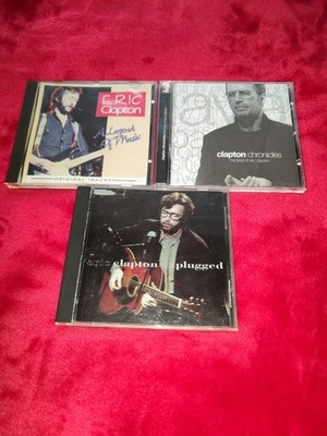 CD-Set Eric Clapton-Unplugged/Clapton Chronicles/A Legend Of Music CD-Set 17