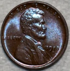 Uncirculated 1918-D Lincoln Cent, Beautifully Toned specimen.