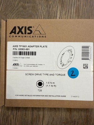 AXIS TP1601 Adapter Plate