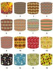 60's 70's 80's Wallpaper Ceiling Lampshade Table Lamp shades Pendant lampshades
