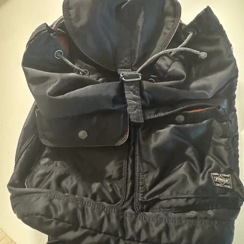 Porter Black Backpack, Spacious, Good Condition, … - image 2