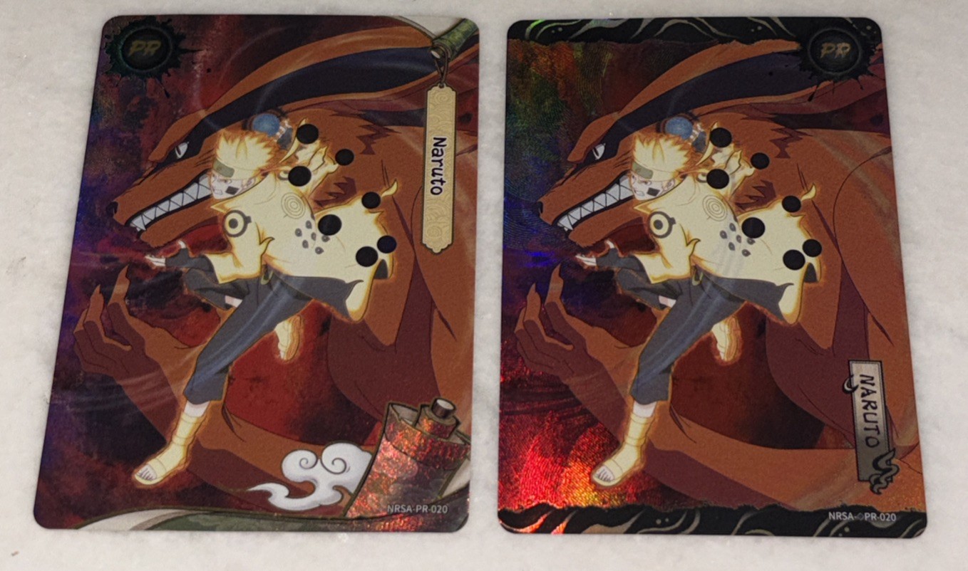 Naruto Shippuden Kayou NRSA PR-020 PSA Promo /999 Serialized RARE DIAMOND Damage view 3