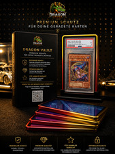 PSA Slab Case Aluminium Graded Card Schutzh&uuml;lle - Dragon Vault