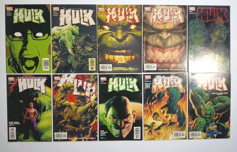 Incredible Hulk Marvel Comic Book Lot
