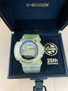 CASIO Watch G-SHOCK 25th Anniversary Limited Glorious Gold