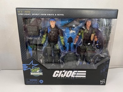 Hasbro G.I. Joe Classified Series #128 Low-Light Spirit Iron-Knife and Niyol