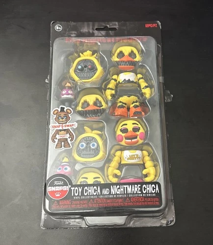 Funko FNAF Snap Five Nights at Freddy's Toy Chica And Nightmare Chica 2-Pack