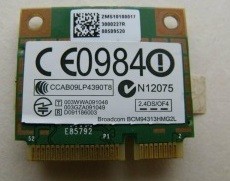 Broadcom Half Mini PCI-E Bluetooth Wireless WLAN Wifi Card- BCM94313HMG2L