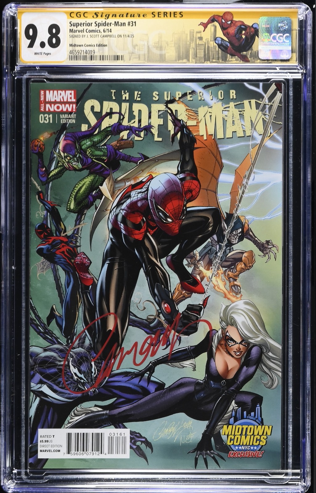 Amazing Spider-man #31 (Variant Edition) Value - GoCollect