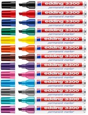 Edding 3300 Permanentmarker Marker 1-5mm Keil...