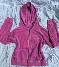 Juicy Couture x Forever 21 Pink Velour Full Z...