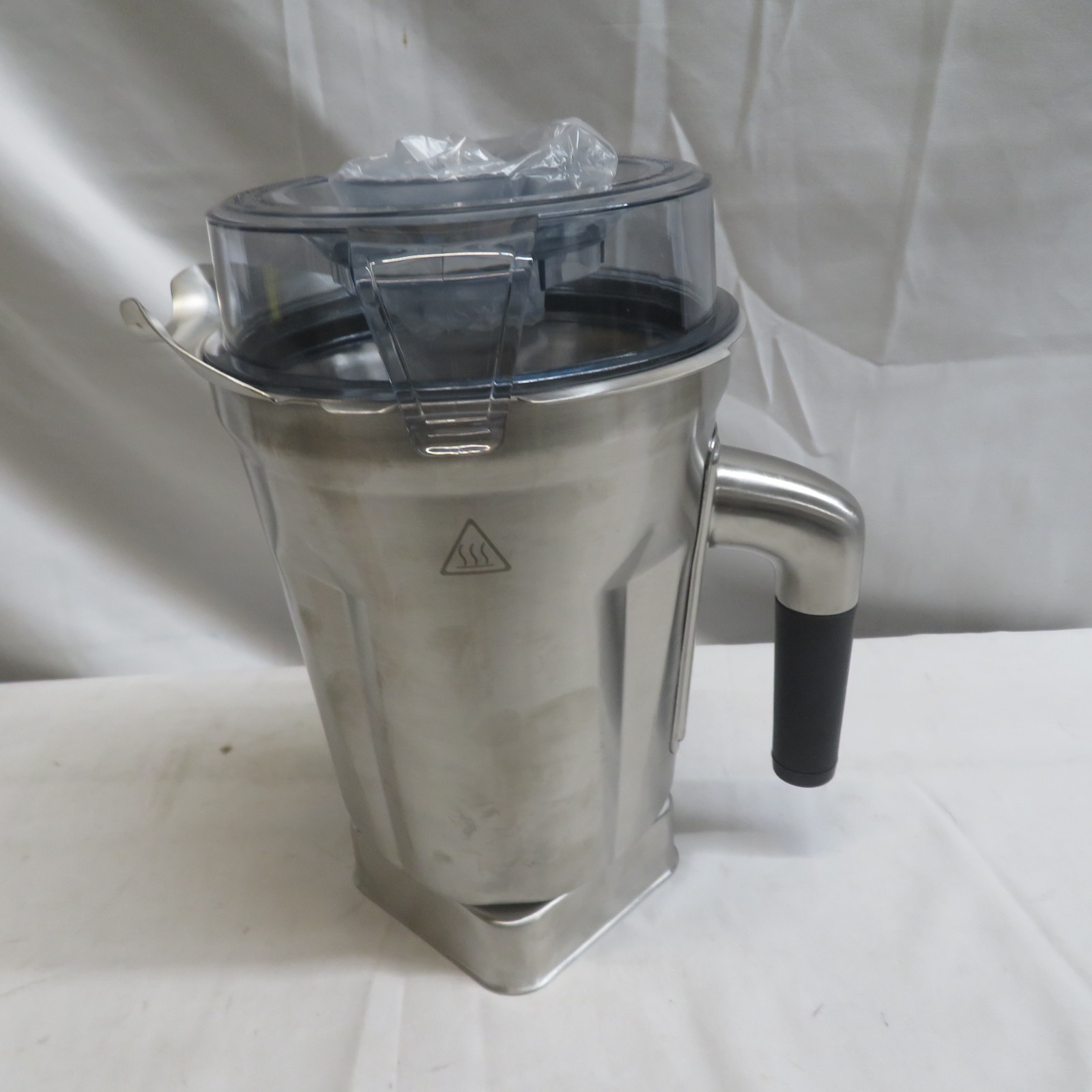 Stainless Steel Blender Pitcher Jar 64 OZ 2000ml with Plastic Cap and Handle