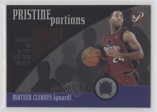 2001-02 Topps Pristine Pristine Portions Mateen Cleaves #PP-MC 1lk2