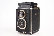 Rollei Original Rolleiflex K1 TLR 6x6 Camera w Zeiss 7.5cm f/4.5 Tessar Lens V26