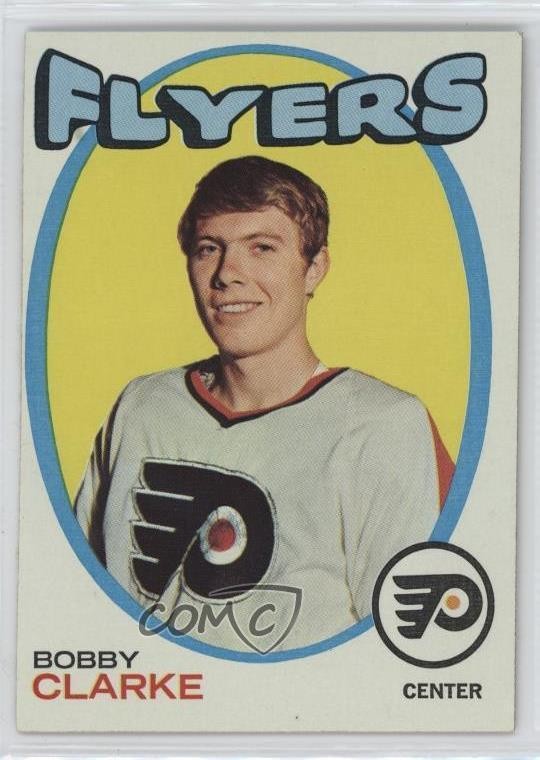 1971-72 Topps Bobby Clarke #114 HOF 10k8