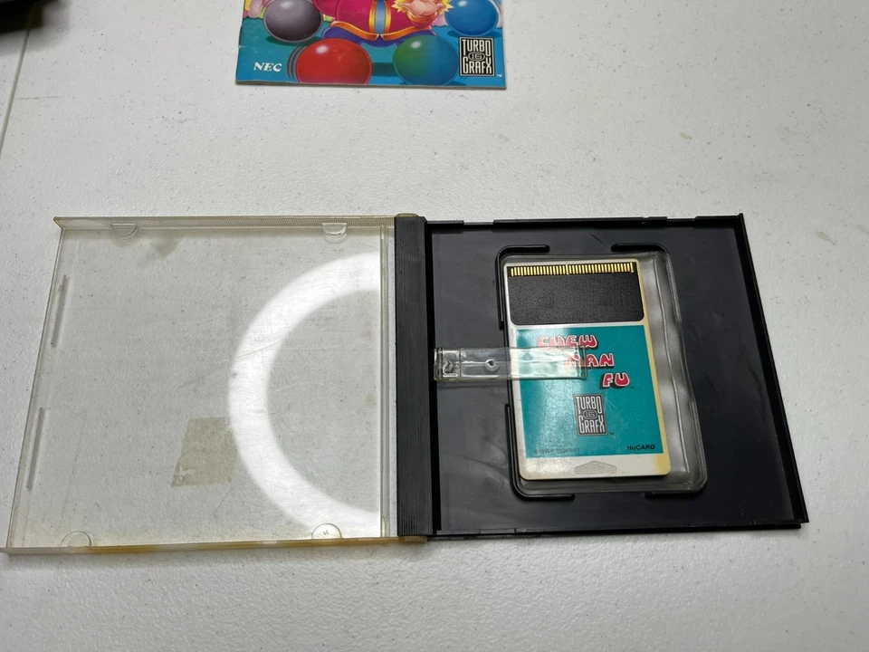 Chew Man Fu TurboGrafx -16 TurboDuo Complete - UNTESTED! - Image 4 of 4