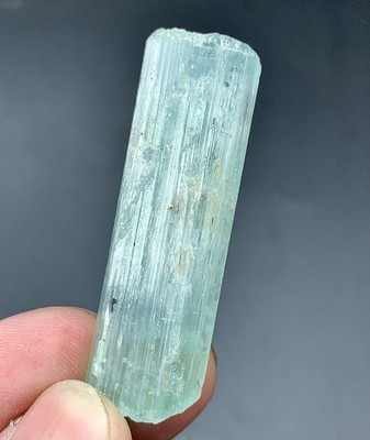 120 Cts Sky Blue Aquamarine Crystal From Afghanistan - Raw Beryl Stone.