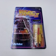 New Unpunched Back To The Future Part II Emmett Doc Brown Super7 ReAction Figure