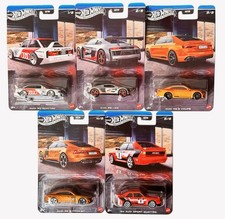 Hot Wheels Silver Series Audi 5 Car Set R8 RS5 Quattro E-Tron COMPLETE LOT🔥