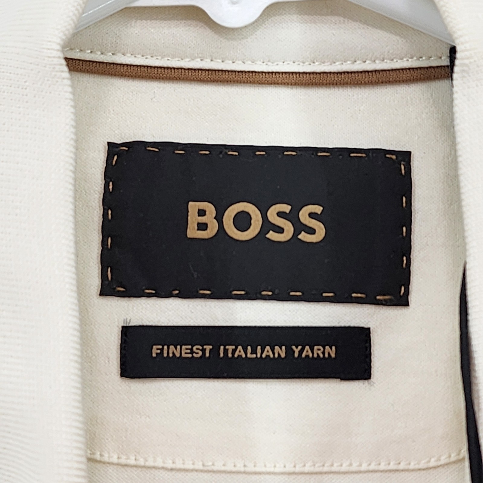 HUGO BOSS Men’s 100% Cotton Short Sleeve Polo Shirt Classic Tee Size Small thumbnail 4