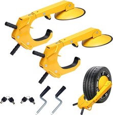 Wheel Lock Clamp Anti Theft Trailer Wheel Lock Heavy Duty Car Tire Boot Lock Adj