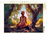Calvendo Puzzle Relaxed Under Trees | 1000 Pieces, Finished Size 25.2 × 18.9 In