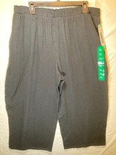 Jessica Simpson Women  s Pull-On Gauze Pants, Black, XL