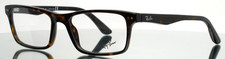 RAY BAN RB5288 2012 Tortoise Mens Rectangle Full Rim Eyeglasses 52-18-140 B:34