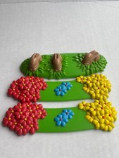 Flowers and rabbits Teletubby Home Hill Playset spare parts TOMY vintage