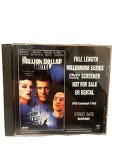 The Million Dollar Hotel DVD 2000 Movie Screener RARE Mel Gibson Milla Jovovich