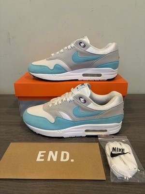 Nike Air Max 1 OG Anniversary Aqua 908375-105 Men's Size 9 Lightly Used