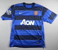 Nike Manchester United Jersey M 2010 2011 Third Blue Away Soccer Premier League