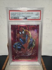 SPIDER-MAN *PINK LASERS* /992 2024 SkyBox Marvel Masterpieces ‘92 Platinum #87
