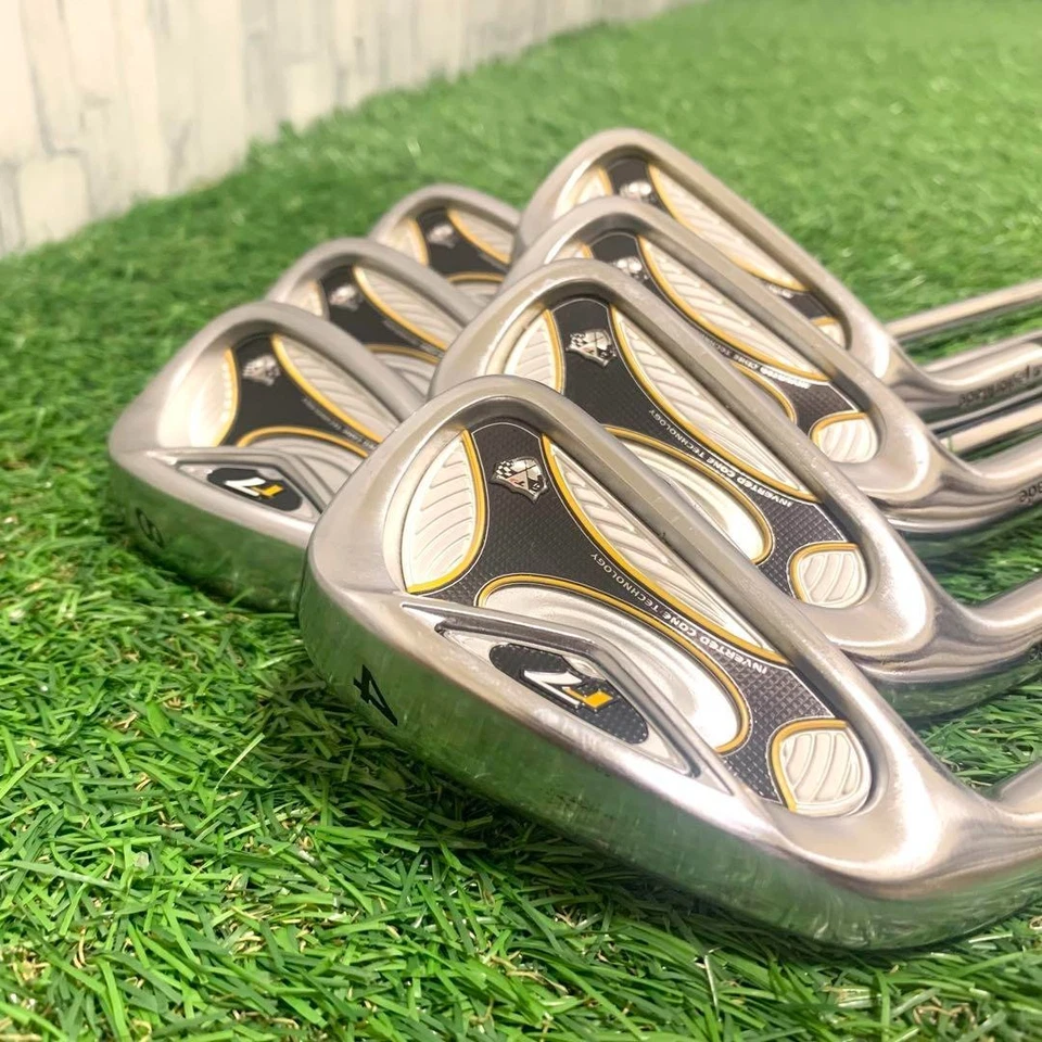 Lefty TaylorMade TP R7 Irons #4-9,Pw(7Clubs)/TRUE TEMPER/Flex:Extra Stiff - Image 2 of 4