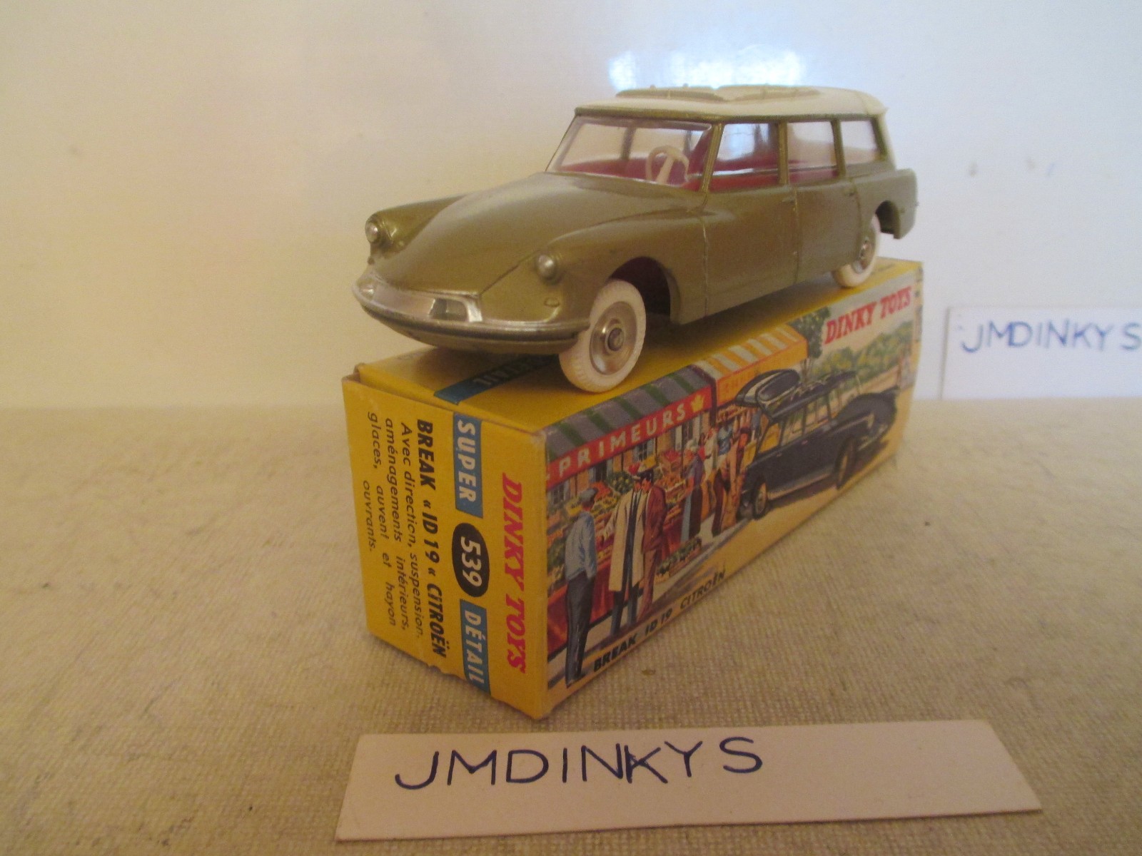 Dinky 539, Citroen ID19 Break - Free Price Guide & Review