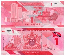 Trinidad und Tobago 1 Dollar 2020 Polymer Banknote Pick-W60 UNC