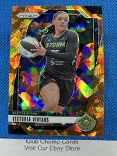2024 #69 Victoria Vivians Panini Prizm WNBA Orange Ice Prizm Storm
