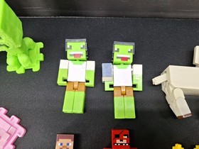 Minecraft Lot Mattel Creator Series Mcdonalds Lego 21102 FNAF Figures Minis