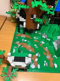 LEGO System Castle Dark Forest Fortress 6079 In 1996 Used Retired Comp W/Manual